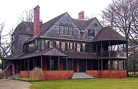 Isaac Bell House, Newport, Rhode Island (1882), McKim, Mead & White, arquitectos.