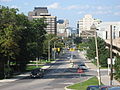 James South, looking North