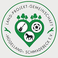 Logo der Land-Projekt-Gemeinschaft „Hügelland“ Schmadebeck e. V.