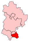 A small constituency, located in the southwest of the county.