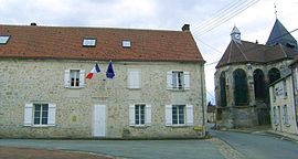 The town hall in Barbery