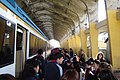 Metrotren people in Rancagua