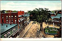 Monument Square in 1907