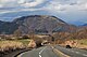 富士山麓の山梨県富士河口湖町富士ヶ嶺から望む竜ヶ岳（2015年12月17日撮影）