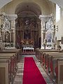 Nagykovácsi Church interior