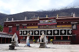 Le même temple en 2006.