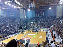 Game between PAOK and Aris, in April 2008