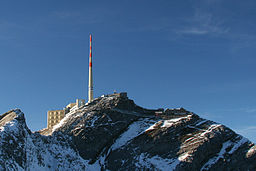 Säntis topp