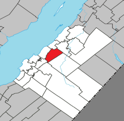 Location within Kamouraska RCM