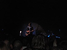 Beeton supporting Scouting for Girls at the Doncaster Dome, November 2008