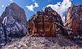 The Organ centered. The Great White Throne (left)