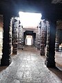 Pillars in the mandapa