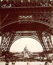 View of Exposition Universelle, 1889.