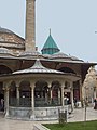 Mevlana Museum is the mausoleum of Jalal ad-Din Muhammad Rumi, a Sufi mystic also known as Mevlâna or Rumi in Konya