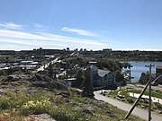 Looking towards downtown Yellowknife (2018)