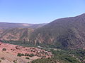 Village d'Imi Oughlad (1350 m) au pied du massif du Toubkal