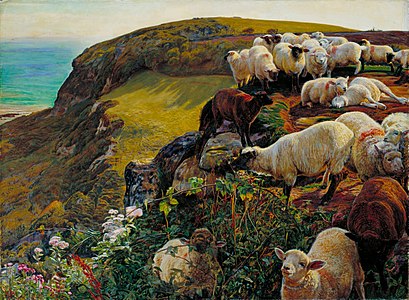 Our English Coasts, by William Holman Hunt