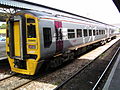 Class 158/0, no. 158869 at Truro