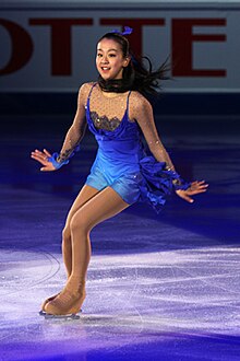 Ladies' single of the 2007-2008 Grand Prix of Figure Skating Final - Mao Asada exhibition.