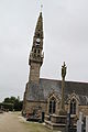 Lanrivoaré : église paroissiale Saint-Rivoaré, le clocher