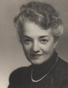 Antonia Nantel, mécène et administratrice québécoise, cofondatrice entre autres de l'Orchestre symphonique de Montréal