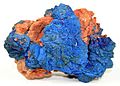 Azurite extraite à Morenci