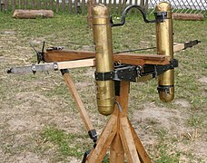 The Roman army used scorpio siege engines.[17]