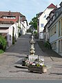 Brunnen in der Höchberger Ortsmitte