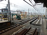 名古屋駅建設工事（在来線側）（2019年8月）