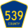 County Route 539 Alternate marker