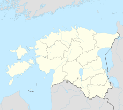 Mõniste is located in Estonia