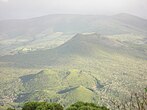 A series of cones toward the Caldeira on Faial