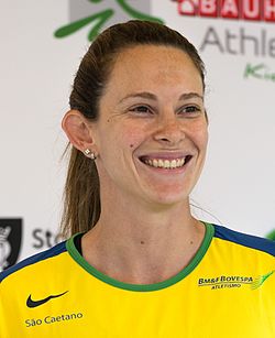 Fabiana Murer vuonna 2015.