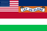 Flag of Florida, (de facto, 1845)