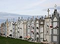 Cemiterio na Mariña luguesa, parroquia de Cangas, concello de Foz. 2009.