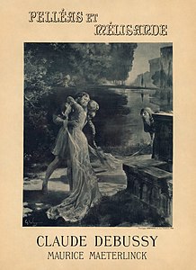 Pelléas et Mélisande poster, by Georges Rochegrosse (restored by Adam Cuerden)