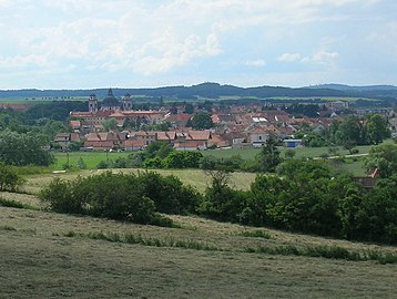 Jaromerice : vue générale.