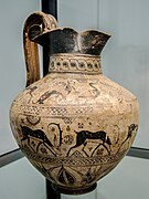 Œnochoé, type de la Grèce de l'Est, -630.