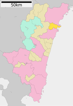 Location of Kadogawa