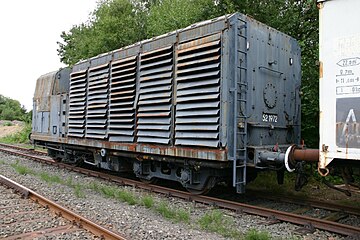 Tender de 13 m3 à condensation.