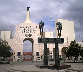 Los Angeles Memorial Coliseum, already used at the 1932 and 1984 Summer Olympics