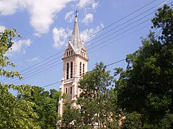 Roman Catholic church in Nagymágocs