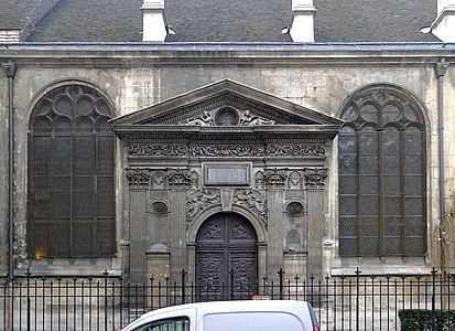 South portal of Saint-Nicolas-des-Champs (1559) in Paris