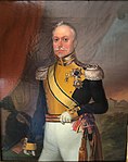 Sixten David Sparre i uniform med epåletter för en generalmajor, ca 1840.