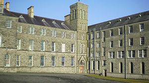 A view of Summerhill College's 19th century Old Building