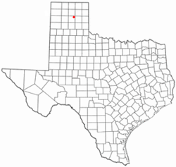 Location of Skellytown, Texas