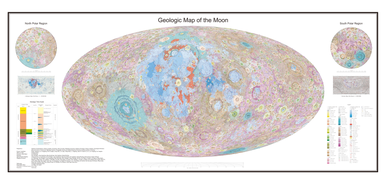 The geologic map of the Moon at 1-2.5M scale
