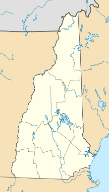 Dartmouth–New Hampshire rivalry is located in New Hampshire