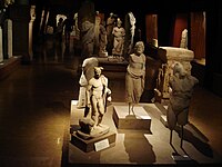 Ancient Greek exhibition of the museum