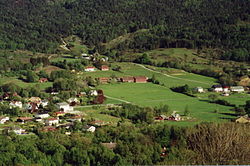 View of the village